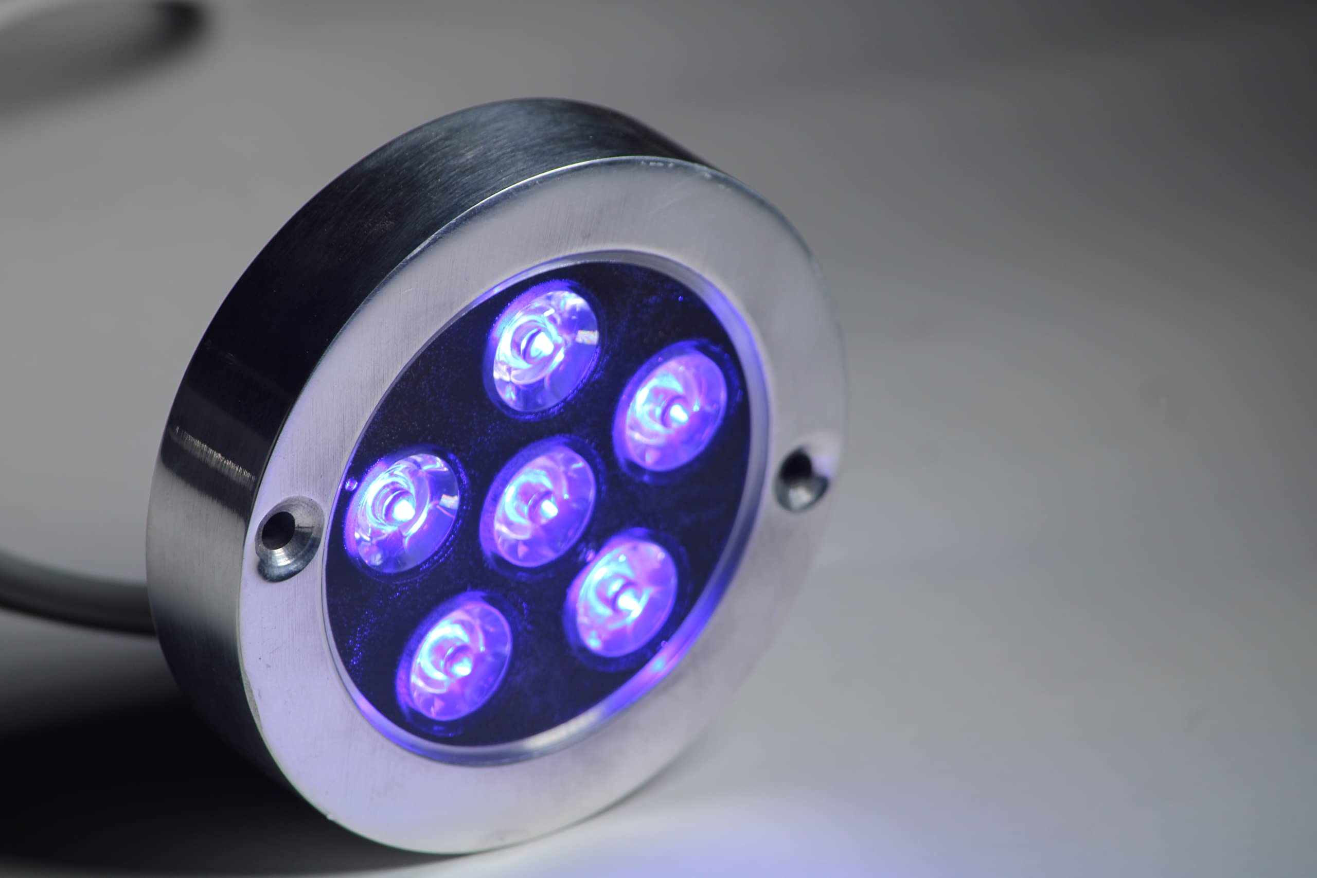 ライト・ランタン AQUALUNG LED/FLASHLIGHT GOVUS/UE1050 Aqua light 6 LED Aluminium Underwater Light Aque Blue Colour with